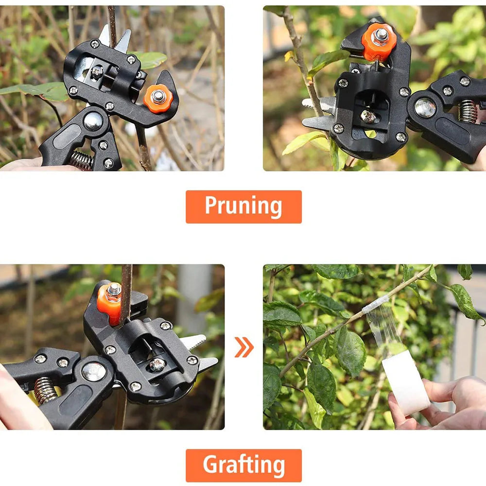 Grafting Pruner Scissor Garden Tool Professional Branch Cutter Secateur Pruning Plant Fruit Tree Scissor Chopper Vaccination Cut