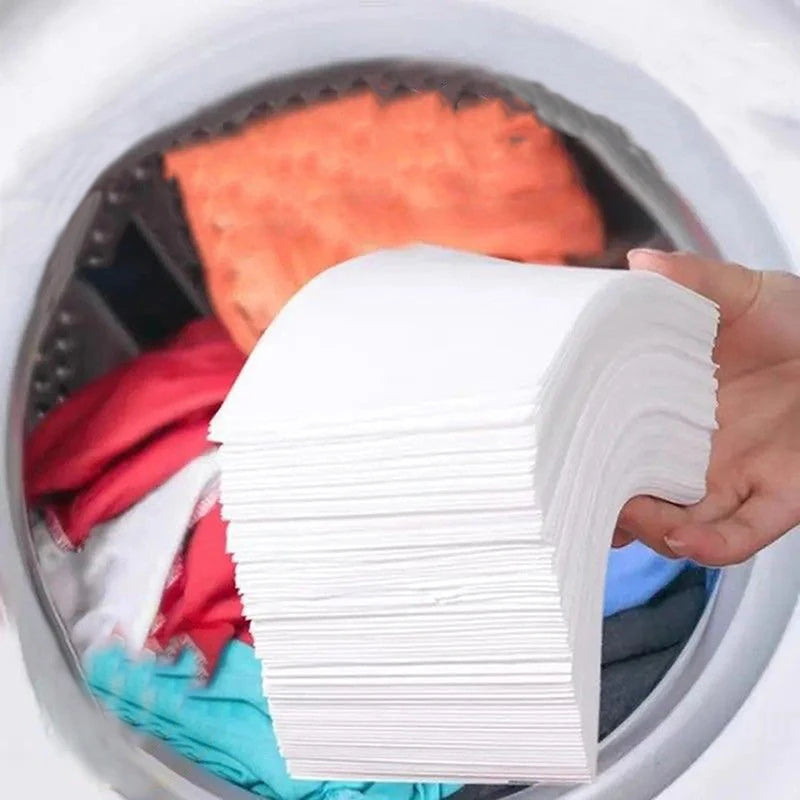 30Pcs New Laundry Detergent Nano Super Concentrated Washing Washing Powder Sheets Laundry Bubble Paper Laundry Sheet