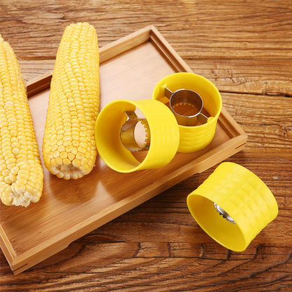 Corn Stripper Fruit Vegetable Tools Stainless Steel Corn Cob Remover Cutter Shaver Kitchen Gadgets Accessories Supplies Products