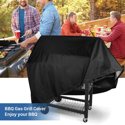 WALFOS Waterproof Grill Cover BBQ Grill Outdoor Rainproof Dustproof Heavy Duty Grill Cover for Gas Charcoal Electric Grill