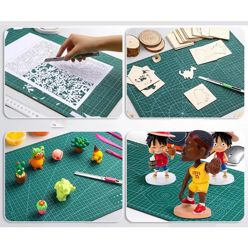 A2 A3 A4 A5 PVC Cutting Mat Board Durable Self-healing DIY Sewing Student Art Paper Cutting Engraving Cut Pad Leather Craft Tool