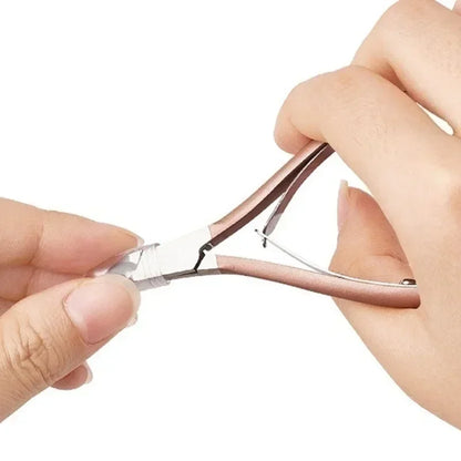 1 Pcs Improved Stainless Steel Thickened Dead Skin Pliers Finger Ultra Fine Nail Art Repair Tool Personalized Foot Care Products