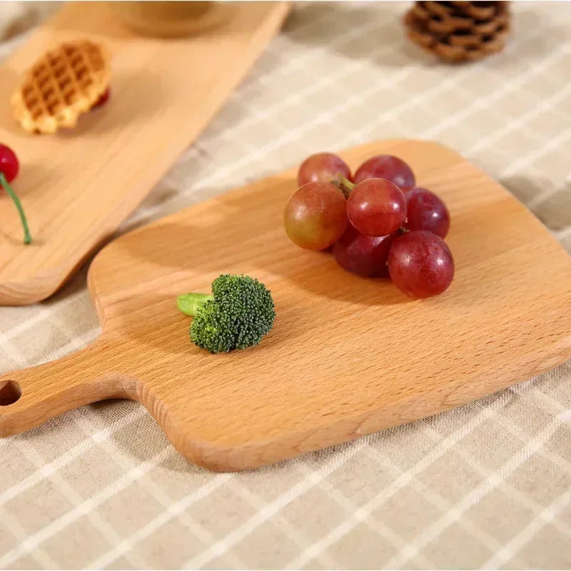 Black Walnut Wood Chopping Board Western Style Pizza Sushi Cutting Board Cheese Steak Tray Board Wooden Bread Tray Fruit