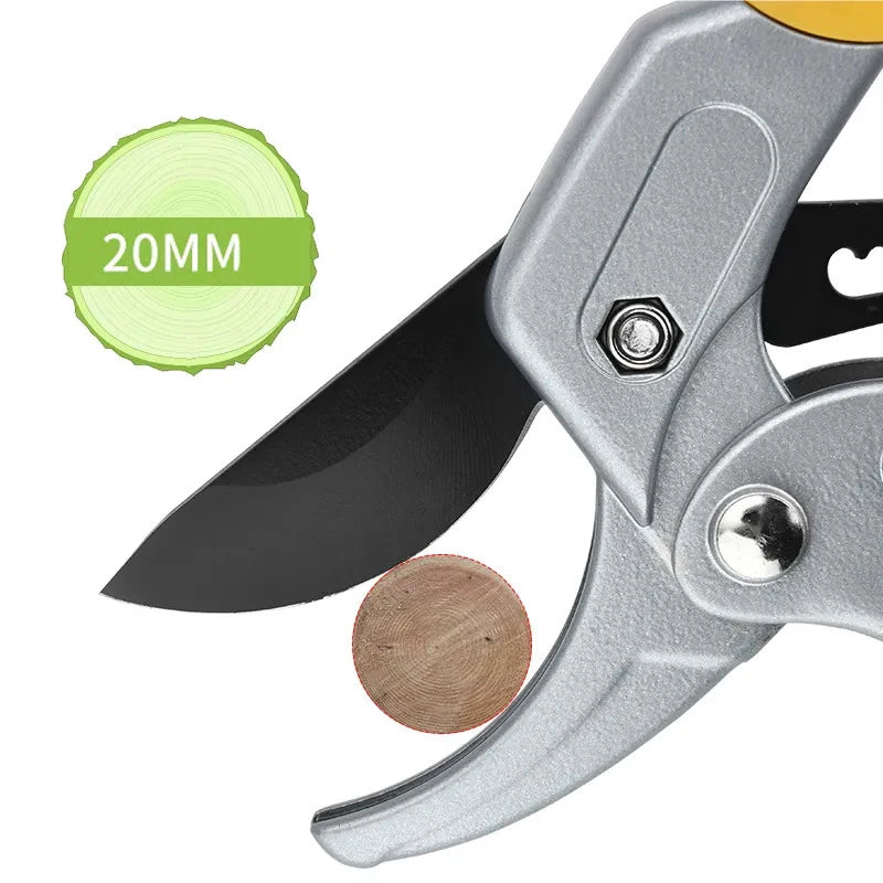 High Quality Garden Pruning Shears Cutter High Carbon Steel Gardening Plant Scissor Branch Pruner Trimmer Tools grafting knife