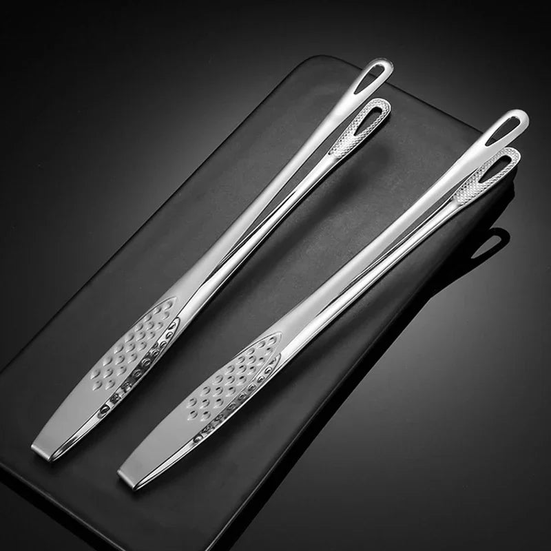 Kitchen Tongs Stainless Steel Barbecue Tongs Clip BBQ Grill Meat Tongs Cooking Tweezers for Food Utensils Kitchen Accessories