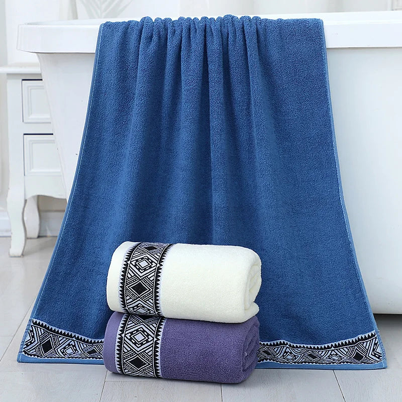 Turkish Cotton Bath Towel Adult Soft Absorbent Towels Bathroom Sets Large Beach Towel Luxury Hotel Spa Towels For Home 70x140cm