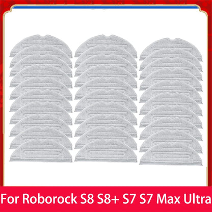 Mop Pads for Roborock S8/ S8+ / S7 / S7+ / S7 Max Ultra / S7 MaxV / S7 MaxV Plus / S7 MaxV Ultra Vacuum Cloth Mop Accessories