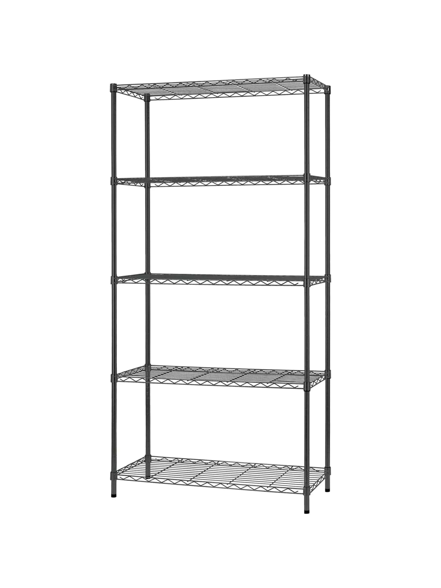 5 Tire Wire Shelving Unit Adjustable Heavy Duty Storage Shelving Unit Metal Storage Rack Steel Organizer Wire Rack