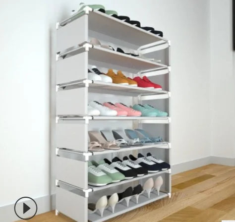 Multi-layer assembly dust-proof shoe cabinet household port dormitory economical special storage rack