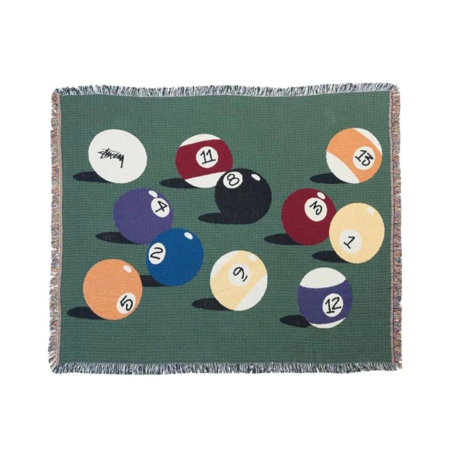 Textile City Ins Table Tennis Throw Blanket Billiard Pattern Home Decoration Tapestry Sofa Cover Cushion Outdoor Camping Mat