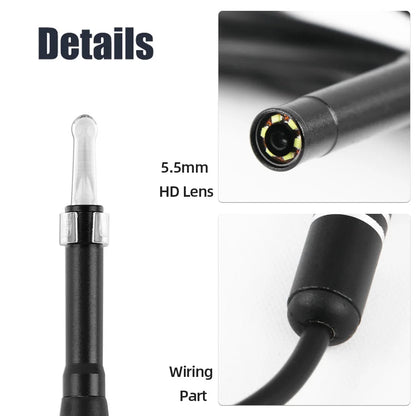 Ear Cleaner Wax Removal Otoscope USB Cleaning Pick Tool LED Light Camera Endoscope Clean Earwax Remover Personal Health Care