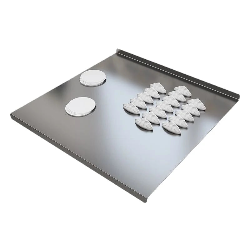 Extra Large Stainless Steel Cutting Board for Kitchen, Chopping Board with Non-Slip Feet, Ideal for Baking and Kneading Dough