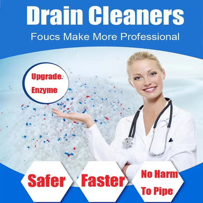 Household Cleaning Chemicals Pipe Dredging Agent 50g Pipe Sewer Pipe Dredging Agent Drain Cleaners Merchandises Kitchen Cleaner