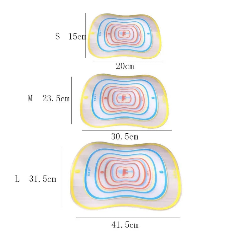 Flexible Transparent Cutting Board Kitchen PP Classification Chopping Board Vegetable Meat Cutting Board Kitchen Accessories