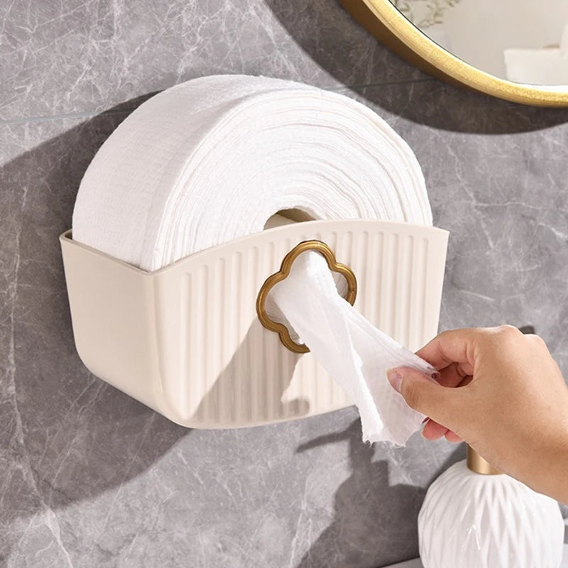 Bathroom Tissue Box Durable Storage Box Decorative Convenient Bathroom Storage Solutions Kitchen Pantry Innovative Design Actual