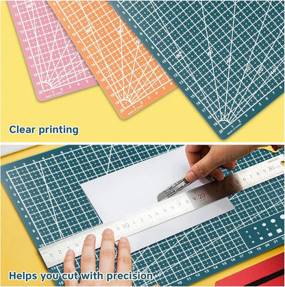 A3 A4 A5 PVC Cutting Mat Workbench Patchwork Sewing Manual DIY Knife Engraving Leather Cutting Board Single Side Underlay