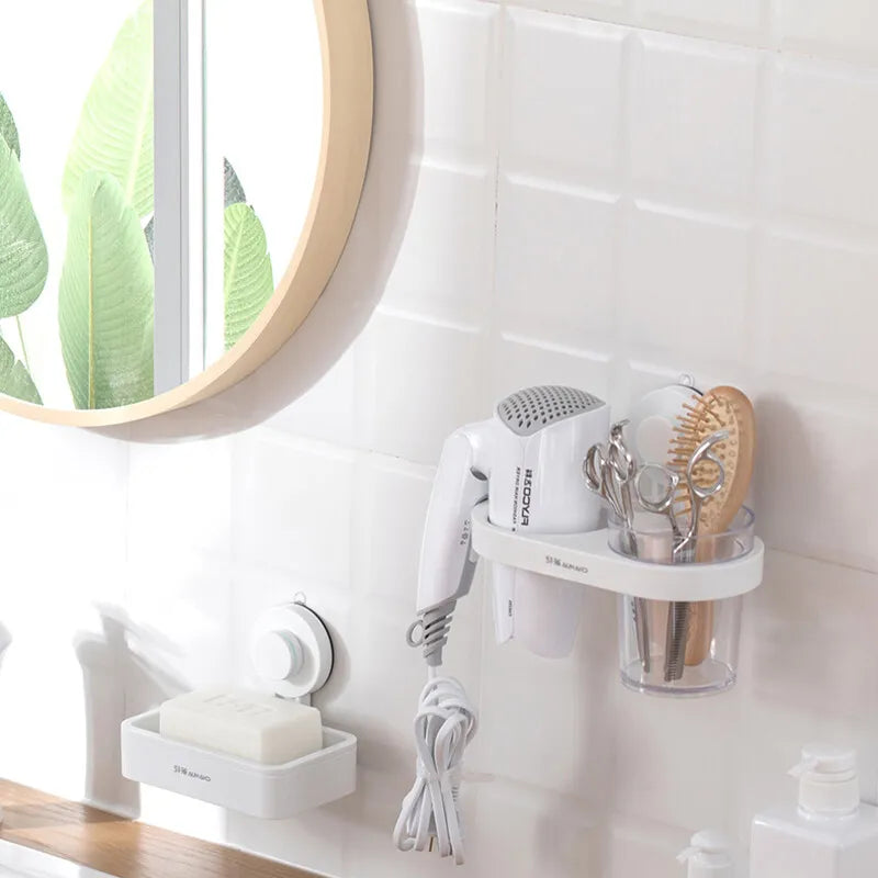 Electric Hair Dryer Rack - The Ultimate Bathroom Storage Solution for Your Hair Care Needs