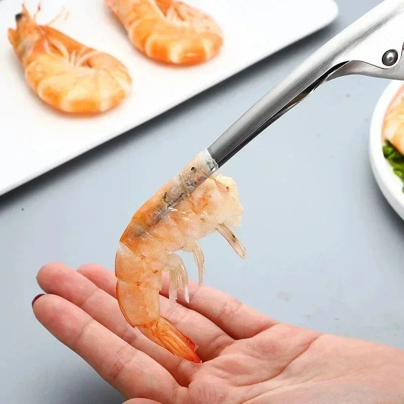 Kitchen utensils 304 stainless steel shrimp removal wire clip Household kitchen gadgets Stainless steel shrimp peeler