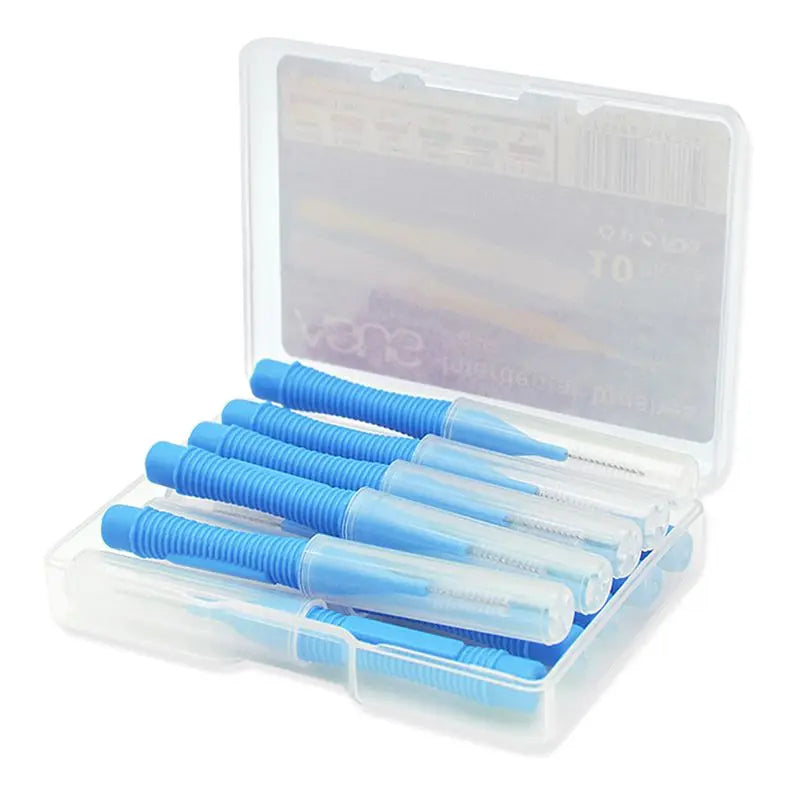 10pcs/lot Interdental Brush Dental Floss Teeth Oral Clean Toothpick Kit 0.4-1.5mm Tooth Cleaning Tool Dental Orthodontic Brush