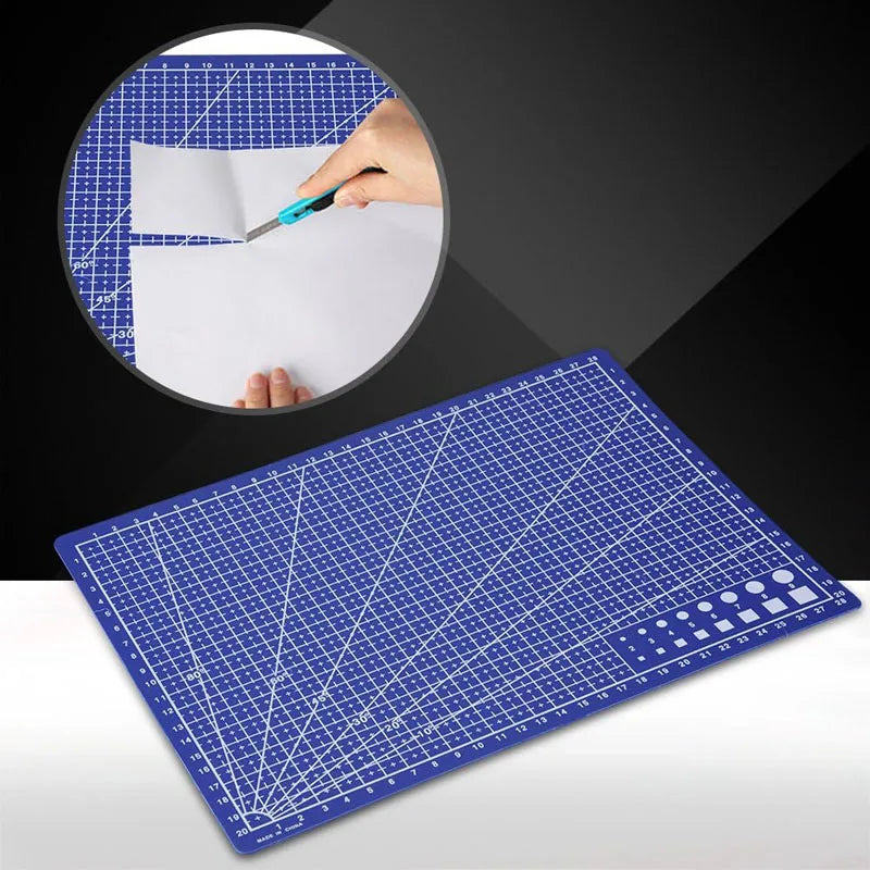 2023 New A3 A4 A5 Double Side Craft Cutting Mat Cutting Board Sewing Pad Artist Carving Tools Handmade Crafts DIY Props 6 Colors