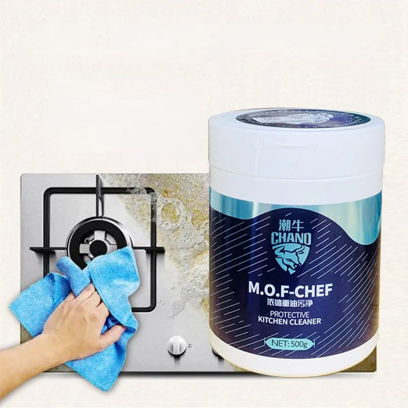 Concentrated heavy oil pollution cleaning household genuine oil powder kitchen range hood oil Ba cleaning agent