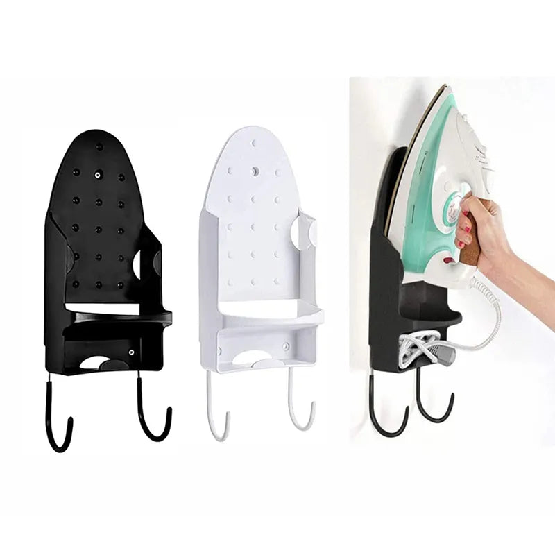 Ironing Board Storage Holder Iron Hanger Rack Ironing Board Racks Cloth Clothes Hat Hanger Hotel Bedroom Wardrobe Organizer