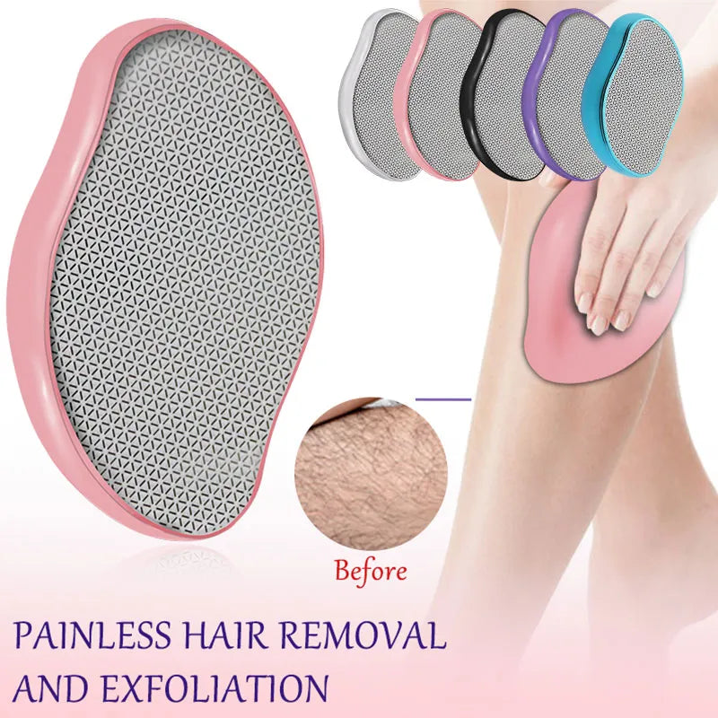 Hot Crystal Physical Hair Removal Eraser Glass Hair Remover Women Painless Epilator Reusable Body Beauty Care Depilation Tool