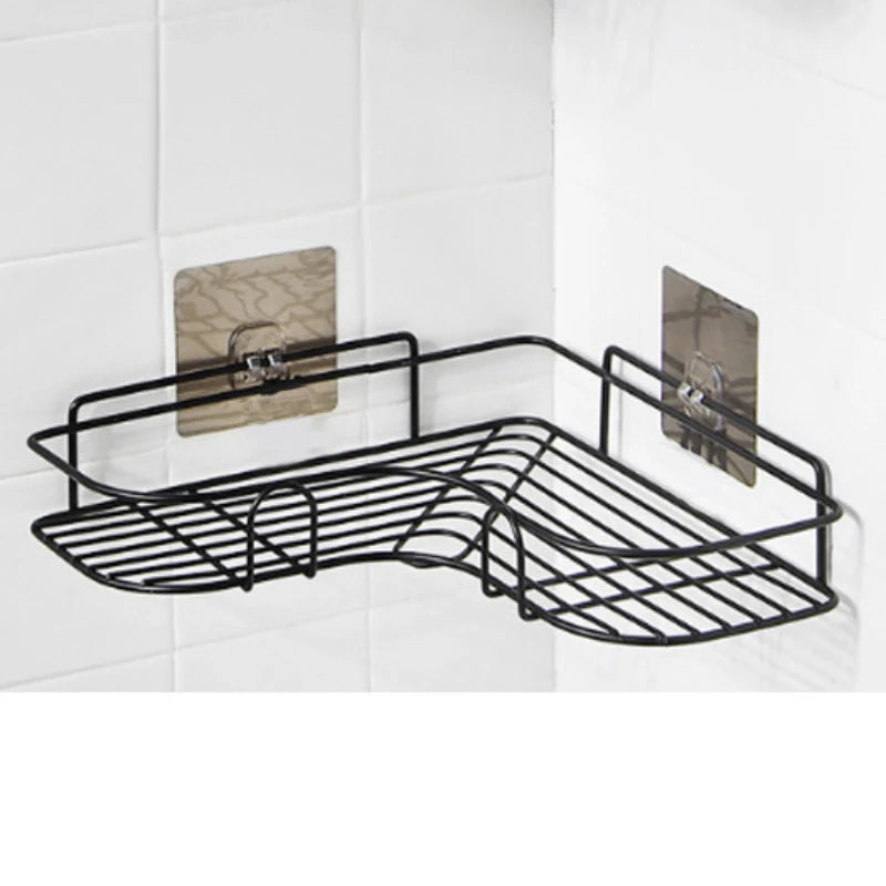 No Drilling Required Bathroom Shelf - The Ultimate Bathroom Storage Rack Solution for Organizing Your Space