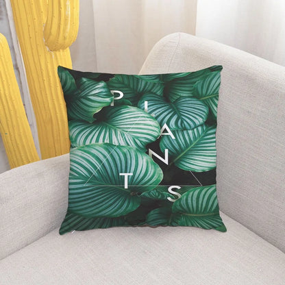 Linlamlim Cushion Cover Green Pillowcase Pillow Covers Throw Pillow Cover for Bedroom Bed Living room Sofa Car Accessories