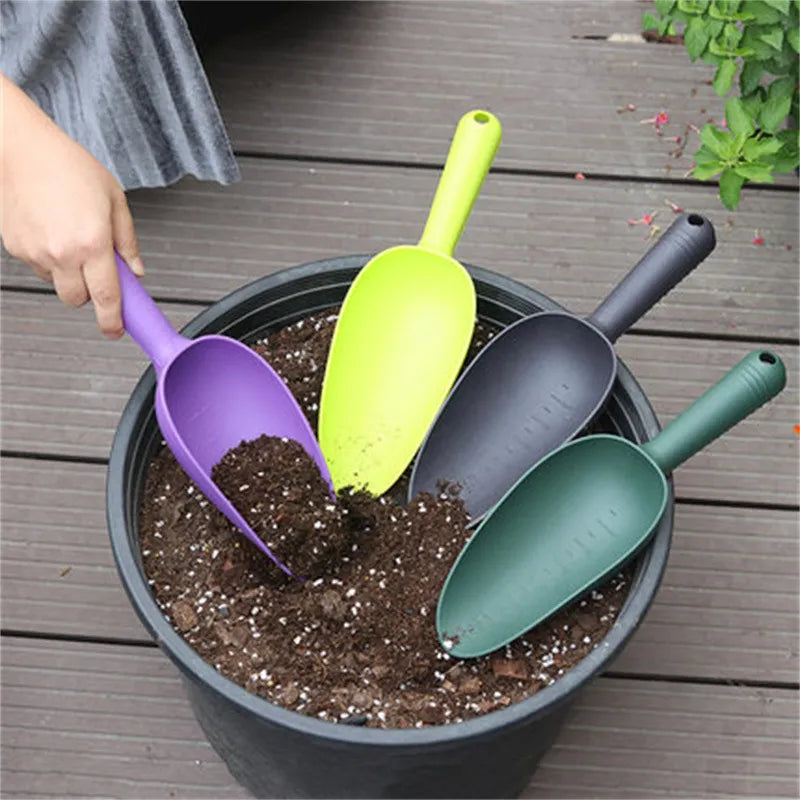 Flower Vegetables Planting Soil Loosening Shovel Home Gardening Tools Plastic Soil Shovels Succulent Plants Soil Shovels