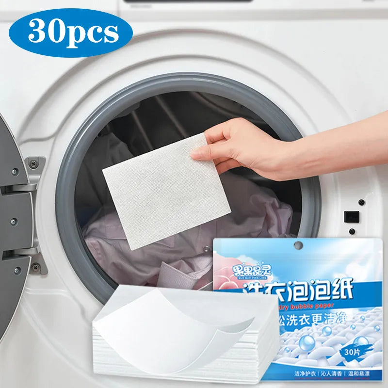 30Pcs Dissolvable Laundry Tablets Children&