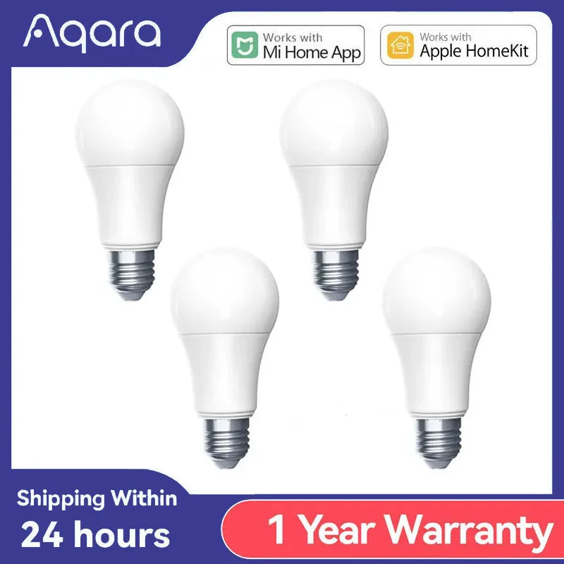 NEW Aqara Smart LED Bulb T1 Zigbee 3.0 E27 2700K-6500K 220-240V Smart Remote Bulb Light For Xiaomi Mi home HomeKit Smart Home