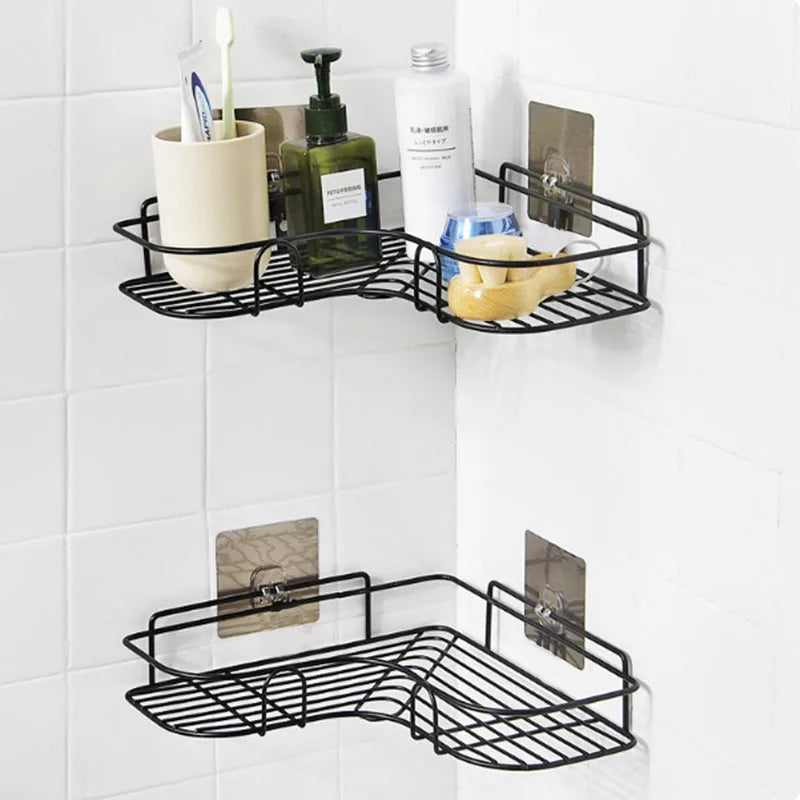 No Drilling Required Bathroom Shelf - The Ultimate Bathroom Storage Rack Solution for Organizing Your Space