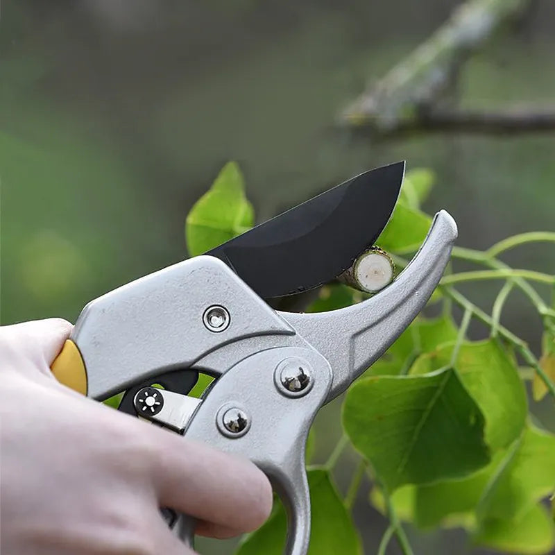 High Quality Garden Pruning Shears Cutter High Carbon Steel Gardening Plant Scissor Branch Pruner Trimmer Tools grafting knife