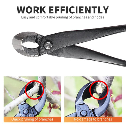 MAGCPEED Bonsai Cutter Concave Edge Scissors Root Cutter Pruning Bonsai Tree Brunches Knots Profissional Garden Bonsai Tool